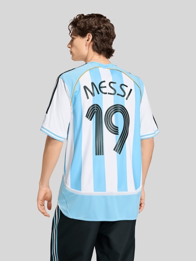 adidas Sportswear Regular Fit Trikot mit Logo-Stitching Modell 'MESSI' Weiss 5
