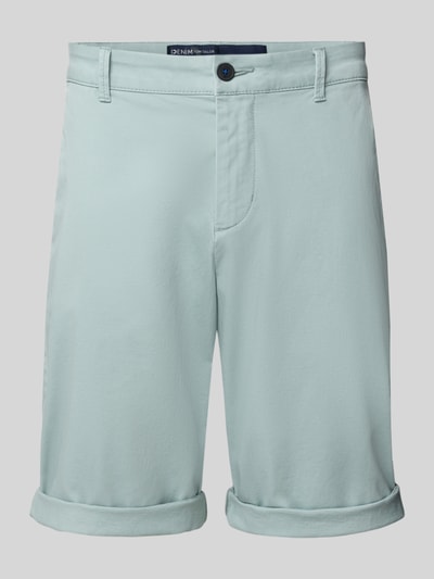 Tom Tailor Denim Regular fit bermuda's van katoenmix Lichtblauw - 2