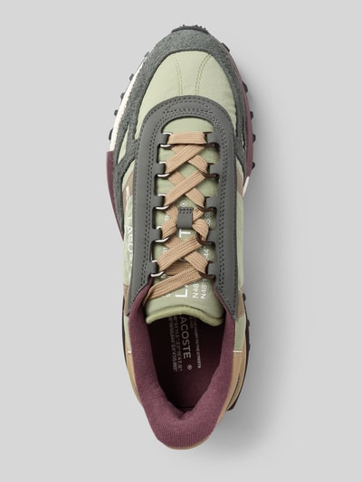 Lacoste Sneaker mit Echtlederbesatz Modell 'Elite Active' Khaki 3