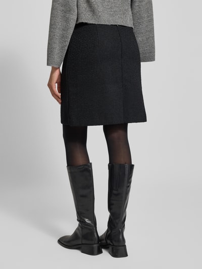 Soyaconcept Rock mit rückseitigem Reißverschluss Modell 'VERENA' Black 5