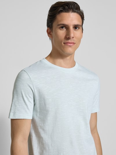 Tom Tailor Denim T-shirt o kroju regular fit z czystej bawełny Miętowy 3
