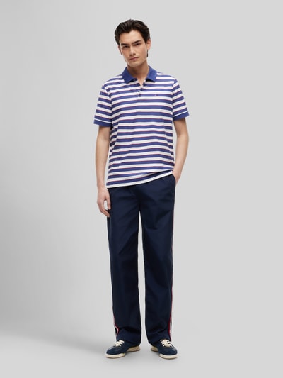 Tommy Jeans Regular Fit Poloshirt aus reiner Baumwolle Rauchblau 1