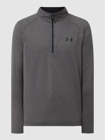 Under Armour Shirt met lange mouwen en opstaande kraag Antraciet - 2