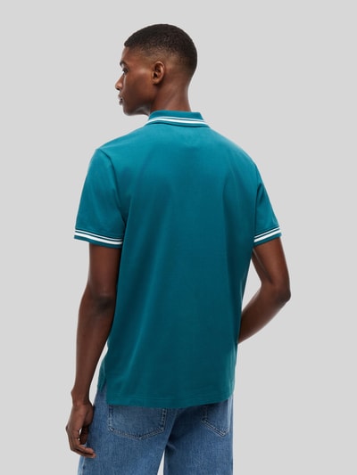 Tommy Jeans Regular Fit Poloshirt aus reiner Baumwolle Gruen 5