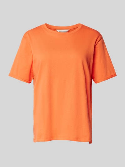 MSCH Copenhagen T-Shirt mit Rundhalsausschnitt Modell 'Fenya' Orange 2