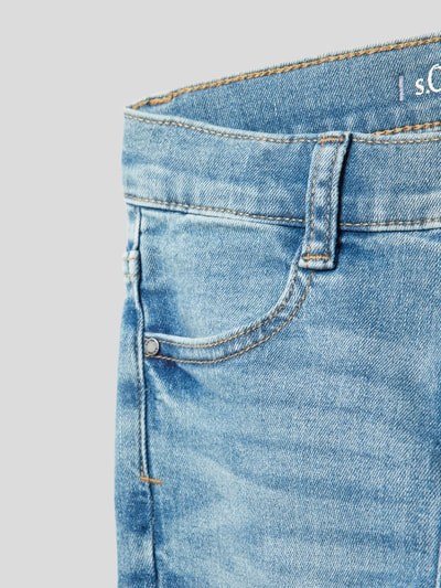 s.Oliver RED LABEL Jeans met reguliere pasvorm en stretch Blauw - 2