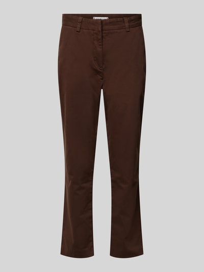 Tommy Hilfiger Regular Fit Chino mit Gesäßtaschen Dunkelbraun 1