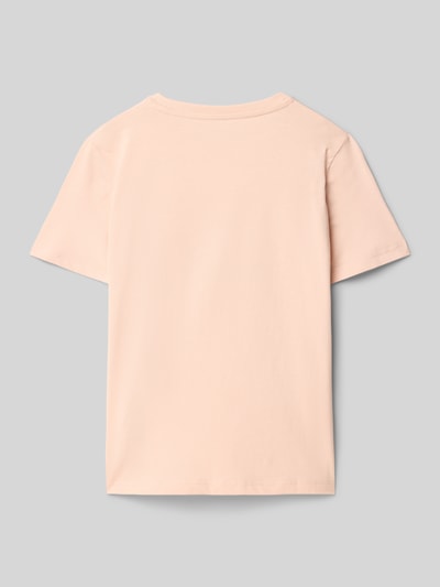 Calvin Klein Jeans T-shirt z nadrukiem z logo Brudnoróżowy 3