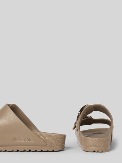 Birkenstock Slides mit Dornschließen Modell 'ARIZONA BIG BUCKLE EVA' Taupe 2