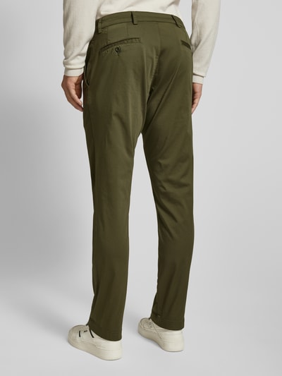 Carl Gross Chino met steekzakken, model 'Tomme' Lichtgroen - 5