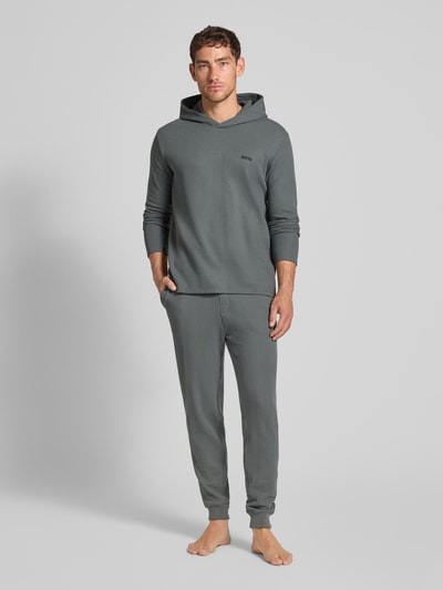 BOSS Relaxed Fit Sweatpants aus Baumwoll-Mix  Schilf 1