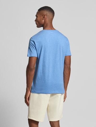 Polo Ralph Lauren T-shirt met logostitching Koningsblauw - 5