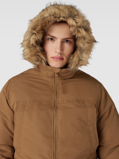 Jack & Jones Parka z obszyciem ze sztucznego futra model ‘EWING’ Camel 3