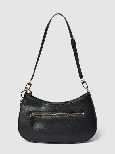 Guess Handtasche mit Label-Details Modell 'NOELLE' Black 4