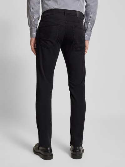 Pierre Cardin Stoffen broek met 5-pocketmodel, model 'Lyon' Zwart - 5