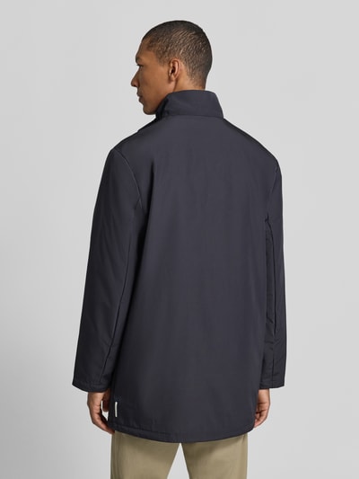 Armani Exchange Regular Fit Trenchcoat mit verdecktem Reißverschluss Marine 5