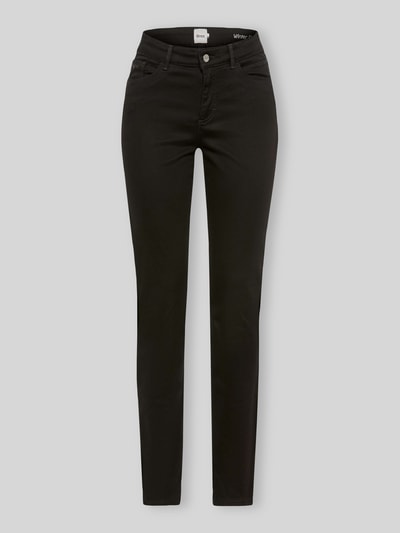 Brax Slim Fit Schmale Hose aus Lyocell-Mix mit Modal-Baumwoll-Anteil Modell 'SHAKIRA' Black 2