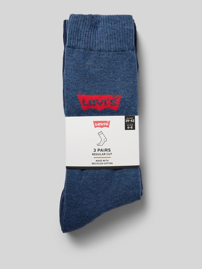 Levi's® Socken mit Label-Details im 3er-Pack Blau 3