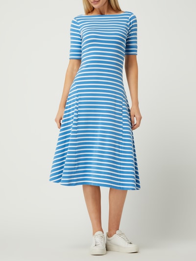 Lauren Ralph Lauren Midi-jurk met halflange mouwen, model 'Munzie'  Blauw - 1