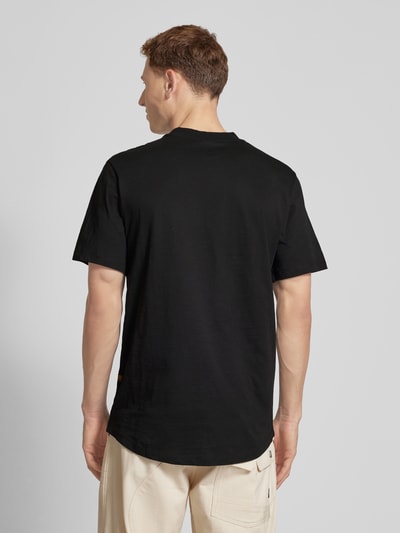 G-Star Raw T-Shirt mit Motiv- und Label-Print Modell 'oldskool' Black 5