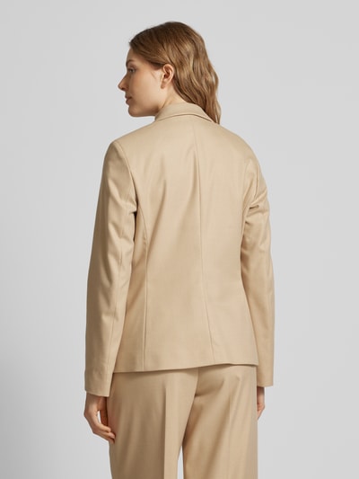 Christian Berg Woman Selection Regular fit blazer met reverskraag Camel - 5