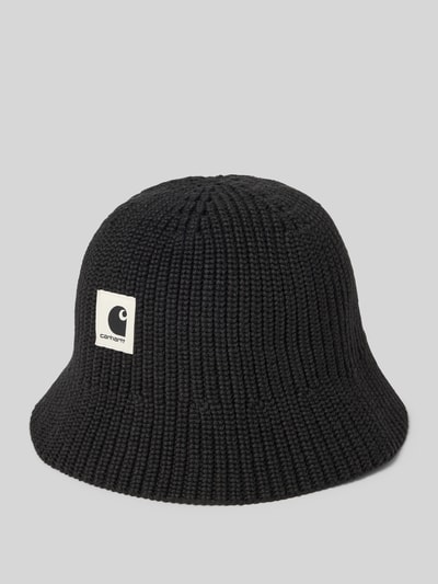 Carhartt Work In Progress Hoed met labeldetail, model 'Paloma' Zwart - 1