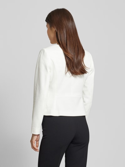 Zero Blazer mit Leistentaschen Offwhite 5