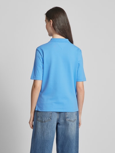 Tommy Hilfiger Poloshirt mit kurzer Knopfleiste Bleu 5