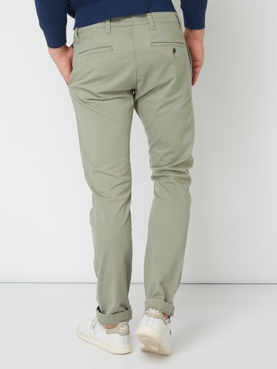 DOCKERS Chino im Skinny Tapered Fit Stein 5