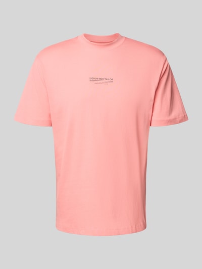 Tom Tailor Denim Relaxed Fit T-Shirt  aus reiner Baumwolle Rosa 2