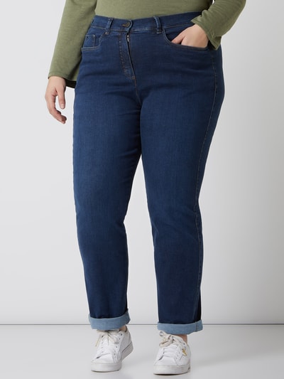 Recover Pants PLUS SIZE regular fit jeans met stretch Jeansblauw - 4