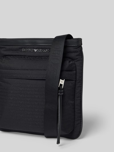 Emporio Armani Handtasche mit Label-Applikation Black 3