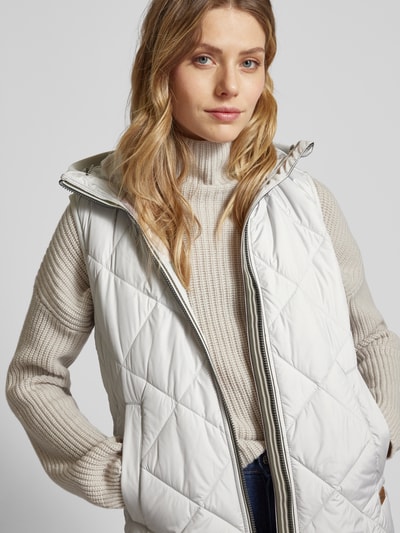 camel active Bodywarmer met labelpatch Offwhite - 3