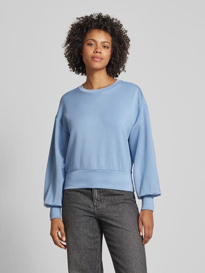 Scotch & Soda Sweatshirt mit überschnittenen Schultern Rauchblau 4