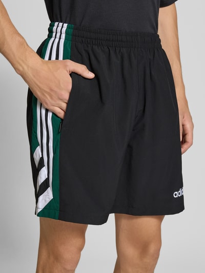 adidas Originals Shorts mit Label-Stitching Modell '90s FTBL' Black 3