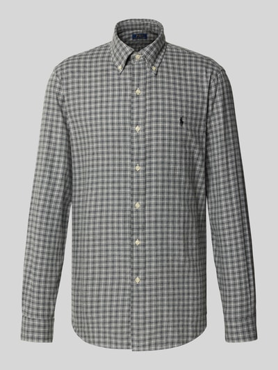 Polo Ralph Lauren Vrijetijdsoverhemd met knoopsluiting Middengrijs - 2