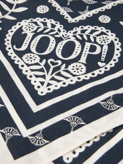 JOOP! Schaltuch mit Label-Detail Marine 2
