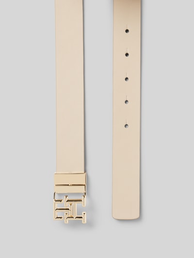 Tommy Hilfiger Riem met logo-applicatie, model 'TH LOGO REV 3.0' Beige - 3