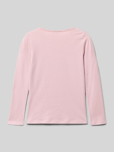 s.Oliver RED LABEL Bluzka z długim rękawem o kroju regular fit z mieszanki dżerseju i bawełny Jasnoróżowy 3