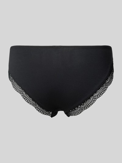 Skiny Slip mit Label-Detail Black 3