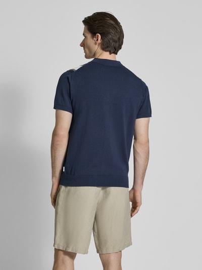 Lindbergh Freizeithemd mit Polokragen Blau 5