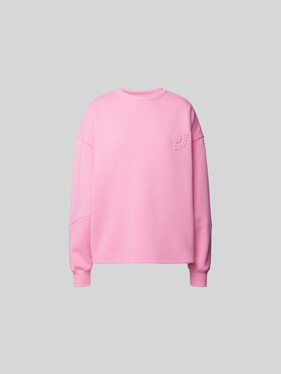 OH APRIL Sweatshirt mit Label-Detail Pink 1