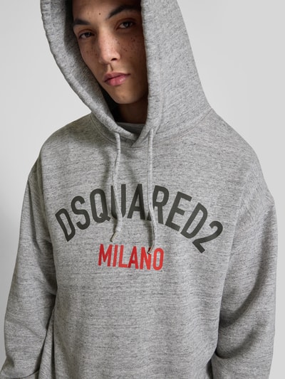 Dsquared2 Hoodie mit Kapuze Mittelgrau 3