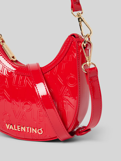 VALENTINO BAGS Umhängetasche mit Label-Strukturmuster Modell 'GERANIUM' Rot 2