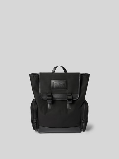 Kenzo Rucksack mit Label-Detail Black 2