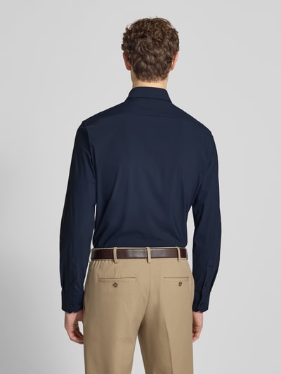 BOSS Regular Fit Businesshemd mit Kentkragen Modell 'JOE' Marine 5