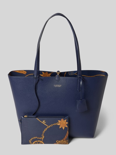 Lauren Ralph Lauren Shopper mit Label-Print Marine 2