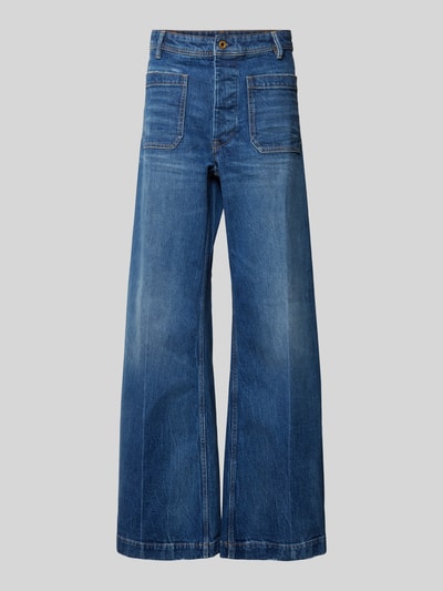 Polo Ralph Lauren Flared Jeans mit aufgesetzten Taschen Jeansblau 1