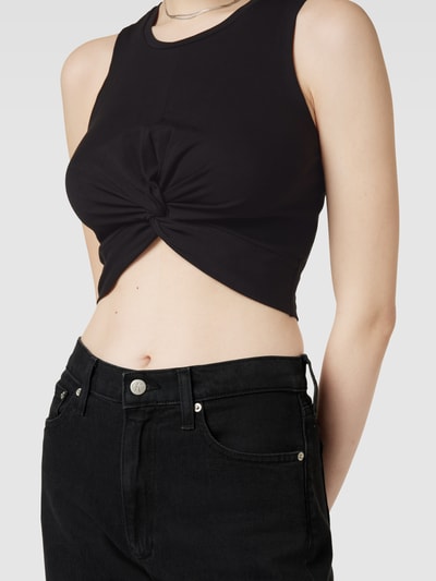 Noisy May Top mit Knoten-Detail Black 3