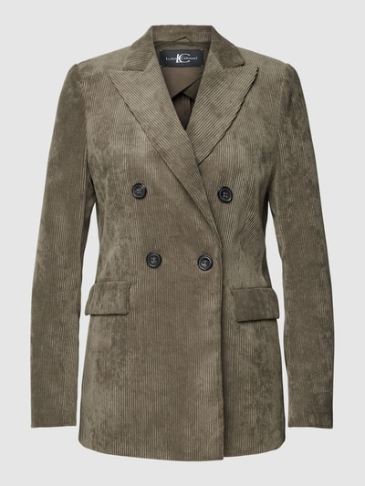 Luisa Cerano Blazer aus Cord Khaki 2